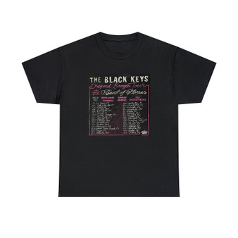 The Black Keys Dropout Boogie Tour Classic Fit Unisex Heavy Cotton Tee T-Shirts Crewneck
