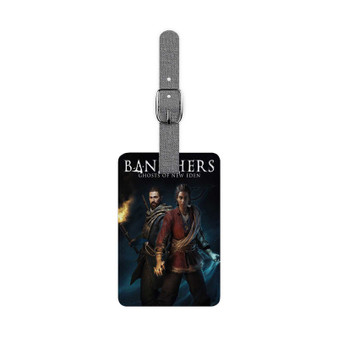 Banishers Ghosts of New Eden Saffiano Polyester Rectangle White Luggage Tag