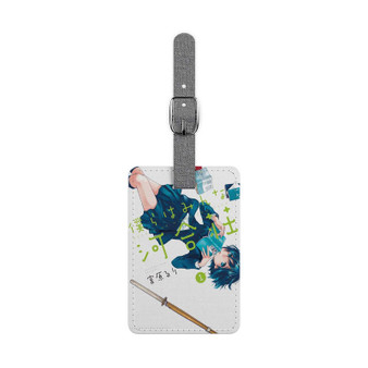 Bokura wa Minna Kawaisou Saffiano Polyester Rectangle White Luggage Tag