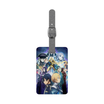 Sword Art Online Saffiano Polyester Rectangle White Luggage Tag