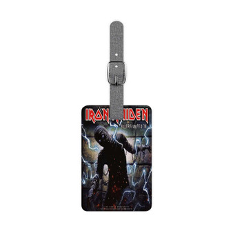 Iron Maiden Killers United 81 Saffiano Polyester Rectangle White Luggage Tag