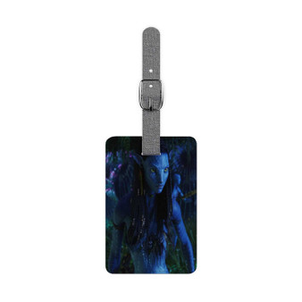 Neytiri Avatar The Way of Water Saffiano Polyester Rectangle White Luggage Tag