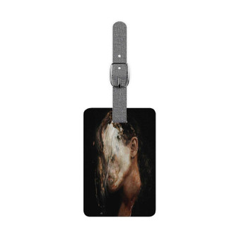070 Shake You Can t Kill Me Saffiano Polyester Rectangle White Luggage Tag