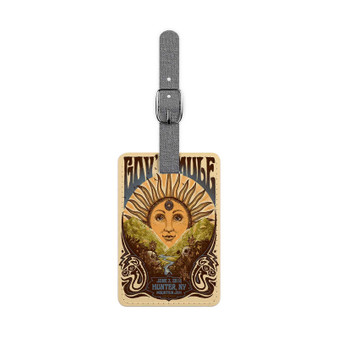 Govt Mule Mountain Jam Saffiano Polyester Rectangle White Luggage Tag