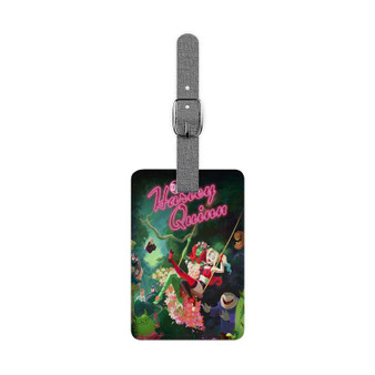 Harley Quinn 2022 Saffiano Polyester Rectangle White Luggage Tag