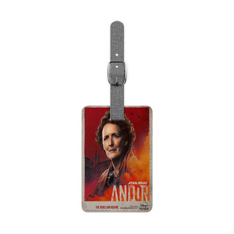 Star Wars Maarva Andor Saffiano Polyester Rectangle White Luggage Tag