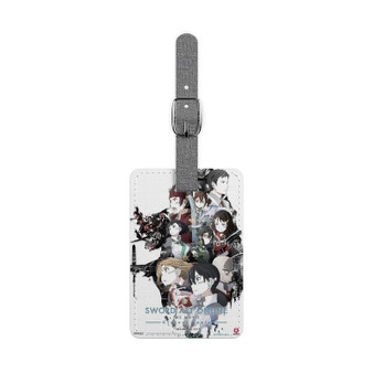 Sword Art Online The Movie Saffiano Polyester Rectangle White Luggage Tag