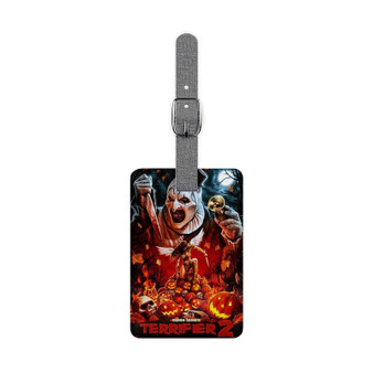 Terrifier 2 Saffiano Polyester Rectangle White Luggage Tag