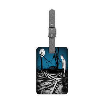 Jack White Fear Of The Dawn Saffiano Polyester Rectangle White Luggage Tag