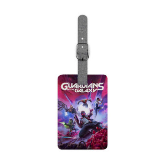 Marvel s Guardians of the Galaxy Saffiano Polyester Rectangle White Luggage Tag