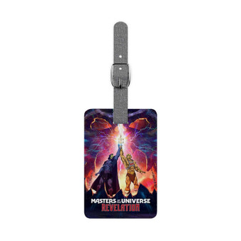 Masters of the Universe Revelation Saffiano Polyester Rectangle White Luggage Tag