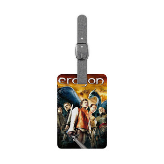 Eragon Movie 2 Saffiano Polyester Rectangle White Luggage Tag Label