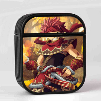 Natsu Dragneel Fairy Tail Case for AirPods Sublimation Hard Plastic Glossy