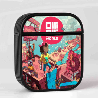 Olli Olli World Case for AirPods Sublimation Hard Plastic Glossy