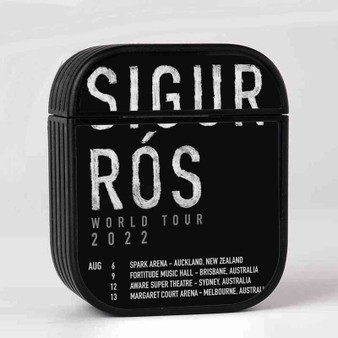 Sigur Ros World Tour 2022 Case for AirPods Sublimation Hard Plastic Glossy