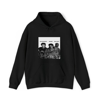 Paul Mc Cartney Rihanna Kanye West Cotton Polyester Unisex Heavy Blend Hooded Sweatshirt Hoodie