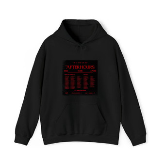 The Weeknd After Hours Tour 2022 Cotton Polyester Unisex Heavy Blend Hooded Sweatshirt Hoodie