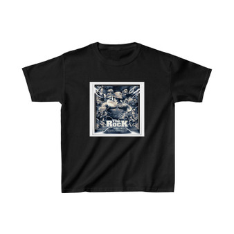 The Rock WWE Kids T-Shirt Unisex Clothing Heavy Cotton Tee