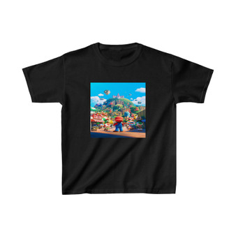 The Super Mario Bros Kids T-Shirt Unisex Clothing Heavy Cotton Tee