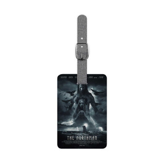 The Northman 4 Saffiano Polyester Rectangle White Luggage Tag Label