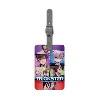 Trickster Edogawa Ranpo Shounen Tanteidan Yori Saffiano Polyester Rectangle White Luggage Tag Label