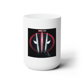 Deadpool 3 White Ceramic Mug 15oz Sublimation With BPA Free