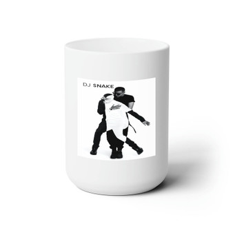 DJ Snake Music White Ceramic Mug 15oz Sublimation With BPA Free