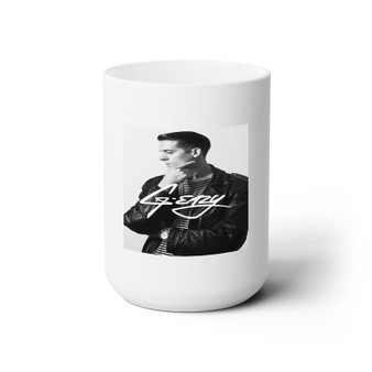 G Eazy Music White Ceramic Mug 15oz Sublimation With BPA Free