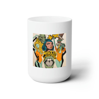 Martin Garrix Florian Picasso Make Up Your Mind White Ceramic Mug 15oz Sublimation With BPA Free