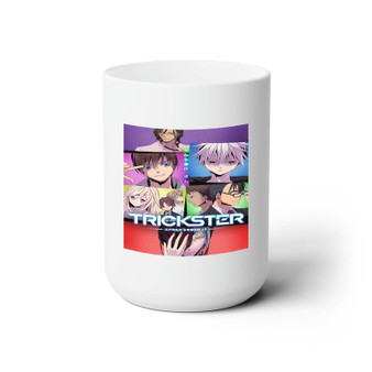 Trickster Edogawa Ranpo Shounen Tanteidan Yori White Ceramic Mug 15oz Sublimation With BPA Free