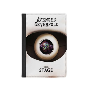 Avenged Sevenfold The Stage PU Faux Leather Passport Black Cover Wallet Holders Luggage Travel