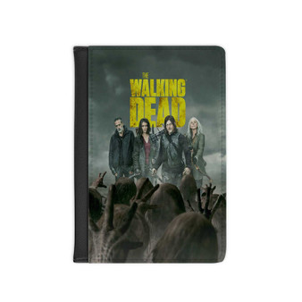 The Walking Dead Season 11 PU Faux Leather Passport Black Cover Wallet Holders Luggage Travel
