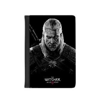 The Witcher Toxicity Poisoning PU Faux Leather Passport Black Cover Wallet Holders Luggage Travel