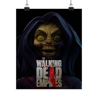 The Walking Dead Empires 2 Art Print Satin Silky Poster for Home Decor
