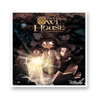 Disney The Owl House White Transparent Vinyl Glossy Kiss-Cut Stickers
