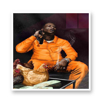 Gucci Mane Top Selling White Transparent Vinyl Glossy Kiss-Cut Stickers