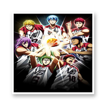 Kuroko no Basket Last Game White Transparent Vinyl Glossy Kiss-Cut Stickers