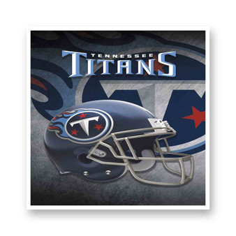 Tennessee Titans NFL Top Selling White Transparent Vinyl Glossy Kiss-Cut Stickers