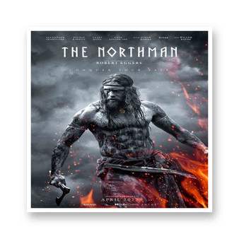 The Northman 3 White Transparent Vinyl Glossy Kiss-Cut Stickers