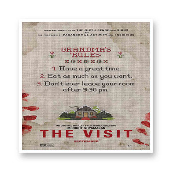 The Visit Movie White Transparent Vinyl Glossy Kiss-Cut Stickers