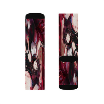 Blake Belladonna RWBY Polyester Sublimation Socks Unisex Regular Fit White