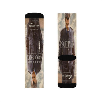 My Policeman Harry Styles Polyester Sublimation Socks Unisex Regular Fit White