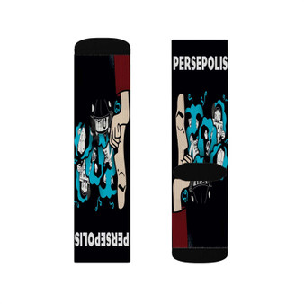 Persepolis Polyester Sublimation Socks Unisex Regular Fit White