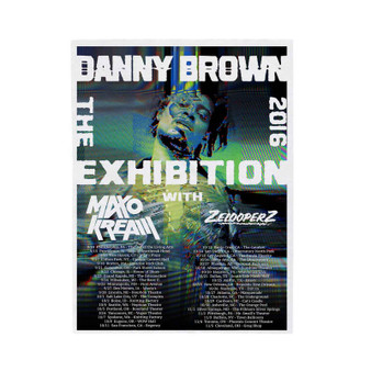 Danny Brown Exhibition Polyester Bedroom Family Velveteen Plush Blanket