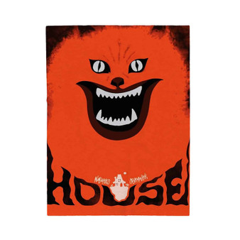 Hausu Polyester Bedroom Family Velveteen Plush Blanket