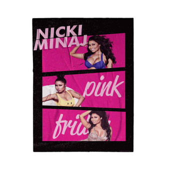 Nicki Minaj Pink Friday Polyester Bedroom Family Velveteen Plush Blanket
