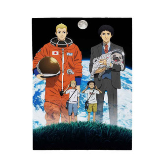 Space Brothers Polyester Bedroom Family Velveteen Plush Blanket