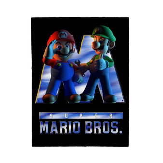 The Super Mario Bros Movie Polyester Bedroom Family Velveteen Plush Blanket