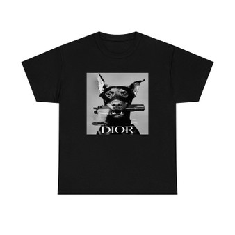 Doberman Gun Fashion Classic Fit Unisex Heavy Cotton Tee T-Shirts Crewneck