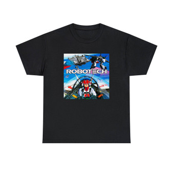 Robotech Newest Classic Fit Unisex Heavy Cotton Tee T-Shirts Crewneck